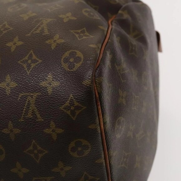 LOUIS VUITTON Monogram Keepall 55 Boston Bag M41424 LV Auth KD301 - Picture 5 of 16